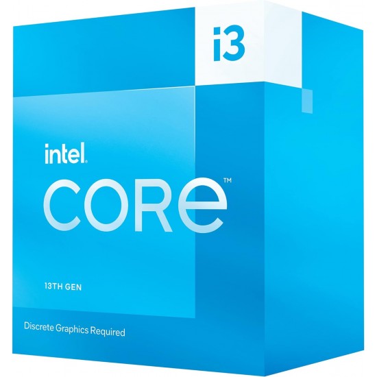 INTEL CORE I3-13100F 13TH GEN 4 CORE UPTO 4.5GHZ LGA1700 PROCESSOR