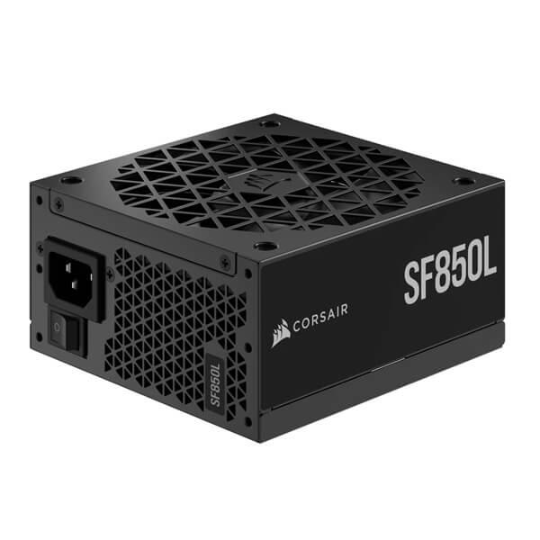 Corsair SF850L SFX SMPS - 850 Watt 80 Plus Gold Certification Fully Modular ATX 3.0 PSU with Active PFC (CP-9020245-IN)