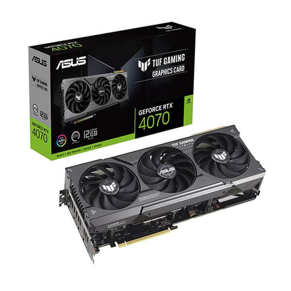 ASUS TUF Gaming GeForce RTX 4070 12GB GDDR6X Graphics Card TUF-RTX4070-12G-GAMING