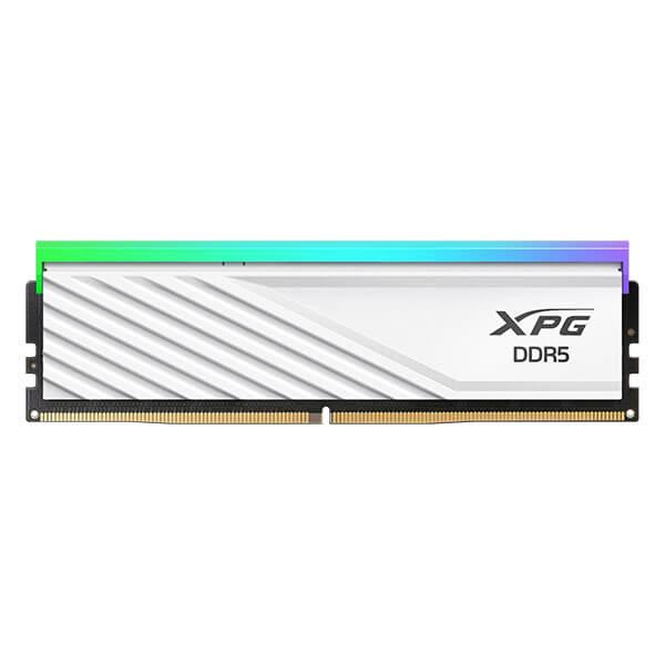ADATA XPG LANCER BLADE RGB SERIES 16GB (16GBX1) DDR5 6000MHZ DESKTOP RAM (WHITE)