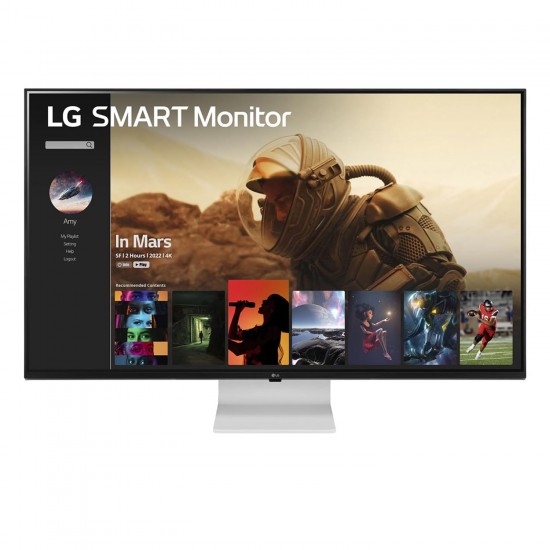 LG 43 INCH 43SQ700S-W 4K UHD IPS SMART MONITOR