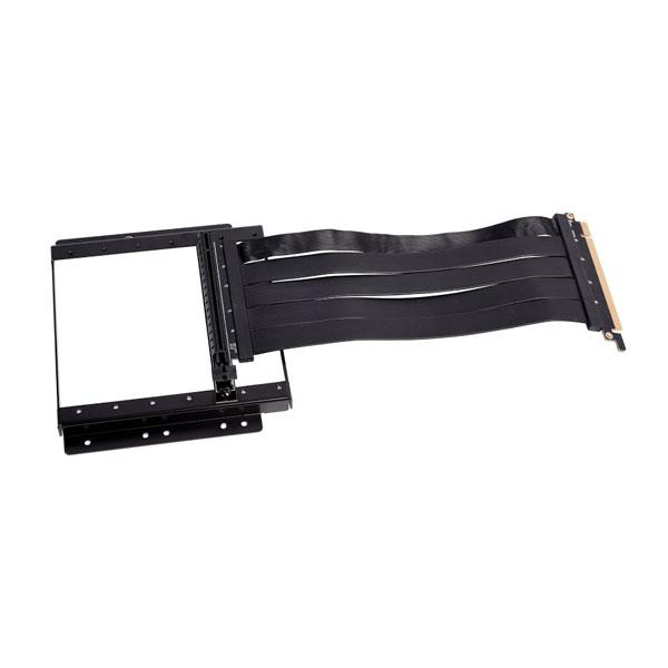 Lian Li O11D-1 Vertical GPU Bracket Kit for O11 Dynamic/Air Cabinet (200mm PCI-E 3.0 x16 Riser Cable and Cover Bracket)