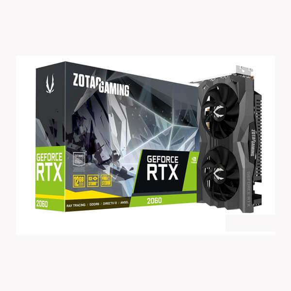 Zotac RTX 2060 Twin Fan 12GB Gaming Graphics Card ZT-T20620F-10M