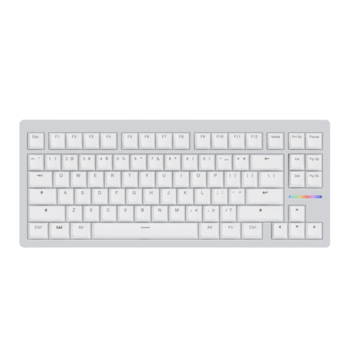 Image of Wooting 80HE Mechanical Gaming Keyboard Zinc Alloy White (Imported)