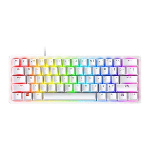 Razer Huntsman Mini Gaming Keyboard Clicky Optical Purple Switches With Chroma RGB Backlight (Mercury)