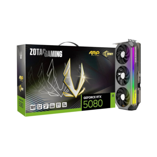 ZOTAC GAMING GEFORCE RTX 5080 AMP EXTREME INFINITY 16GB GDDR7
