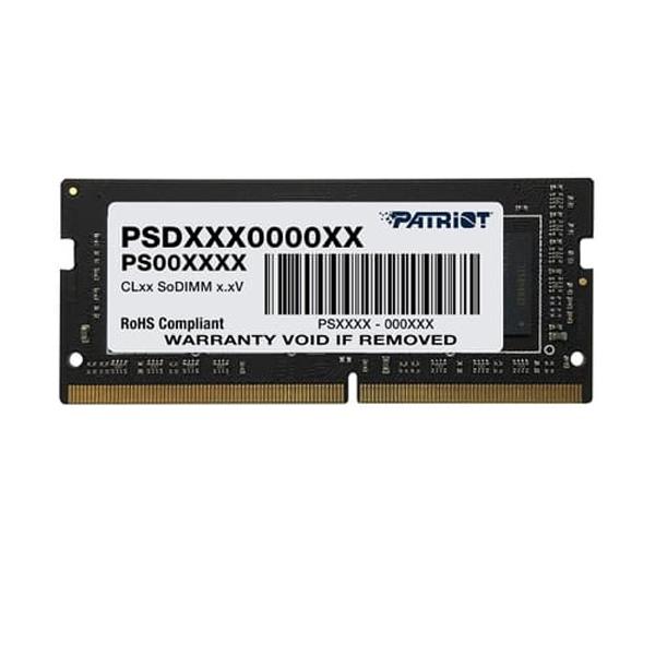 Patriot Signature Line 8GB (8GBx1) DDR4 3200MHz Laptop Memory PSD48G320081S