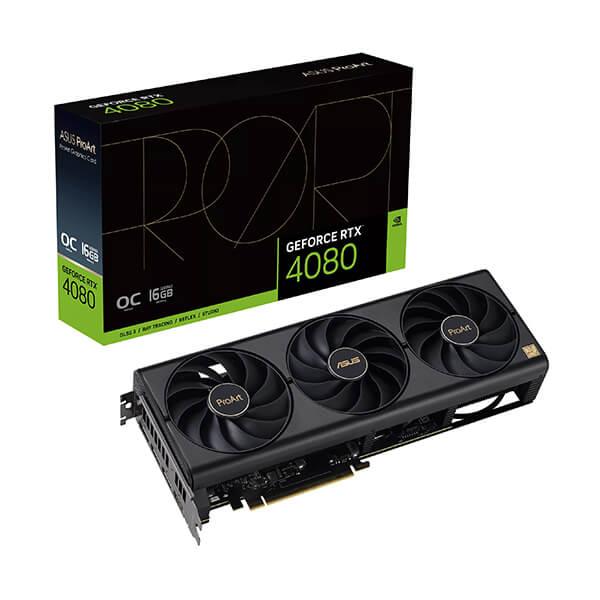 Asus ProArt GeForce RTX 4080 OC Edition 16GB GDDR6X 256-bit Gaming Graphics Card