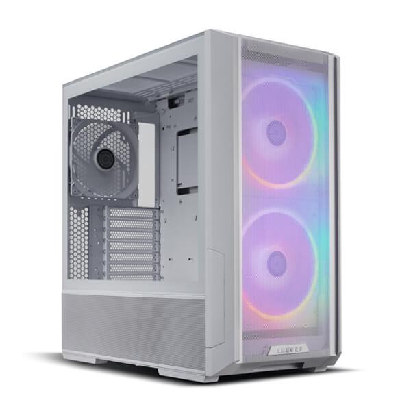 Lian Li Lancool 216 ARGB (E-ATX) Mid Tower Cabinet with Tempered Glass Side Panel (White)