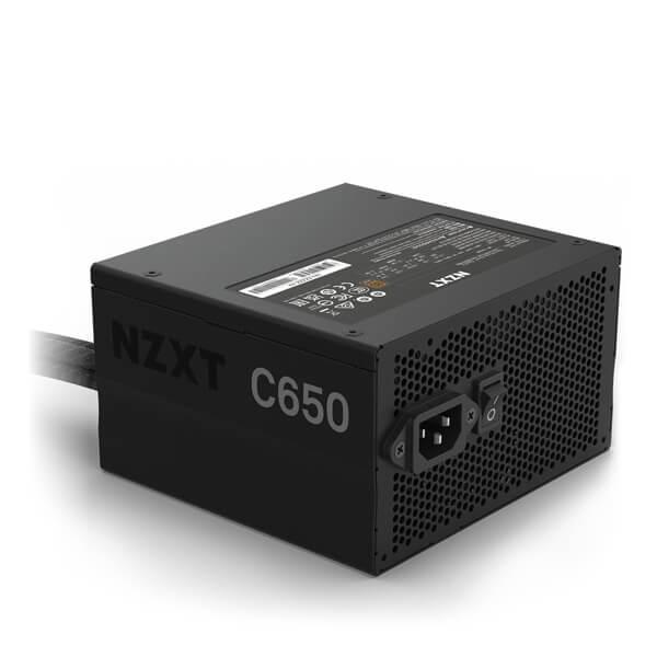 NZXT C650 650W 80 PLUS Bronze Semi-Modular ATX Power Supply PA-6B1BB-IN