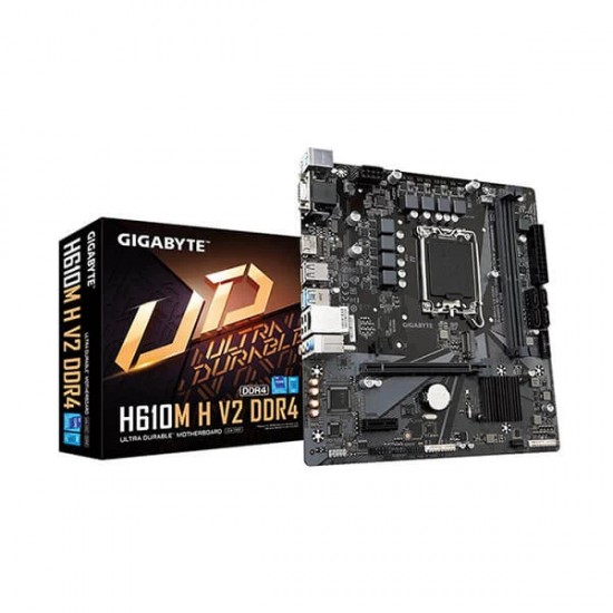 GIGABYTE GA-H610M V2 DDR4 INTEL LGA1700 MOTHERBOARD