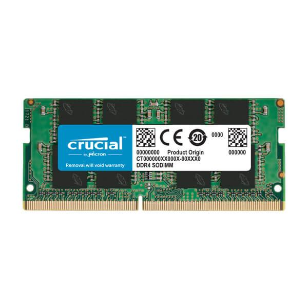 Crucial 16GB 2666MHz DDR4 SODIMM 260 Pin Laptop Memory CT16G4SFRA266