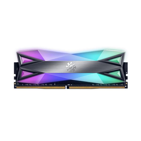 Adata AX4U32008G16A-ST60 Desktop Ram XPG Spectrix D60G Series 8GB (8GBX1) DDR4 3200MHz RGB