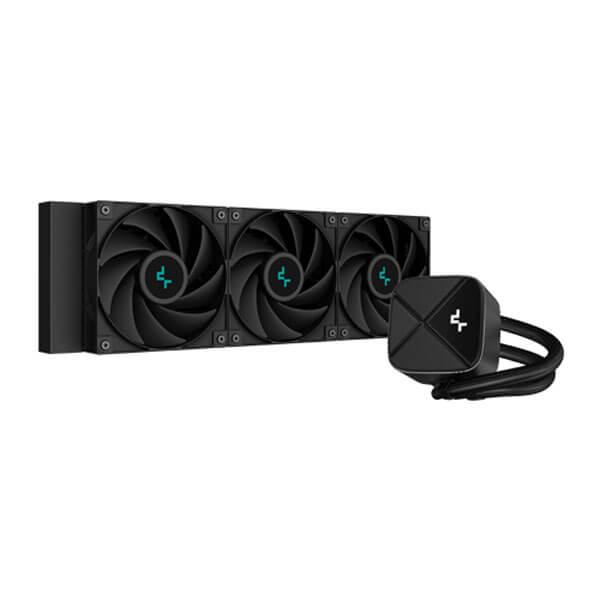 DEEPCOOL LS720S ZERO DARK 360MM CPU LIQUID COOLER (BLACK)