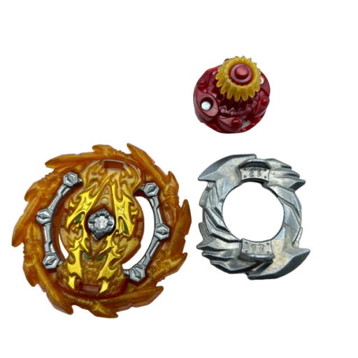 Image of Takara Tomy Bushin Ashura 13 Anchor Sen (Gold Turbo Ver.) B-158 06 Burst Rise Gatinko Beyblade (Used) (Imported)