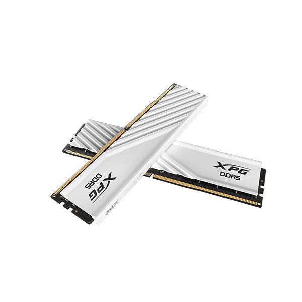 ADATA XPG LANCER BLADE SERIES 64GB (32GBX2) DDR5 6000MHZ DESKTOP RAM (WHITE)