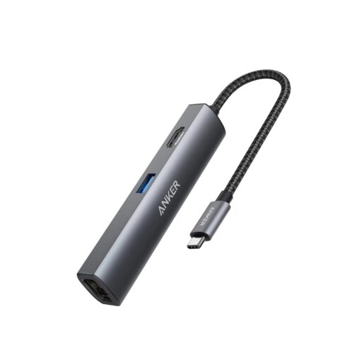 Image of Anker 533 Usb C Hub 5 In 1 Slim Gray A8338 (Imported)