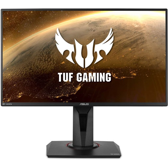 ASUS TUF Gaming VG259Q Gaming Monitor â€“ 25 inch (24.5 inch viewable) Full HD (1920x1080), 144Hz, IPS, Extreme Low Motion Blur, Adaptive-sync, 1ms (MPRT) with HDMI and Display Port