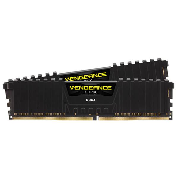 Corsair CMK64GX4M2E3200C16 Desktop Ram Vengeance Lpx Series 64GB (32GBx2) DDR4 3200MHz Black