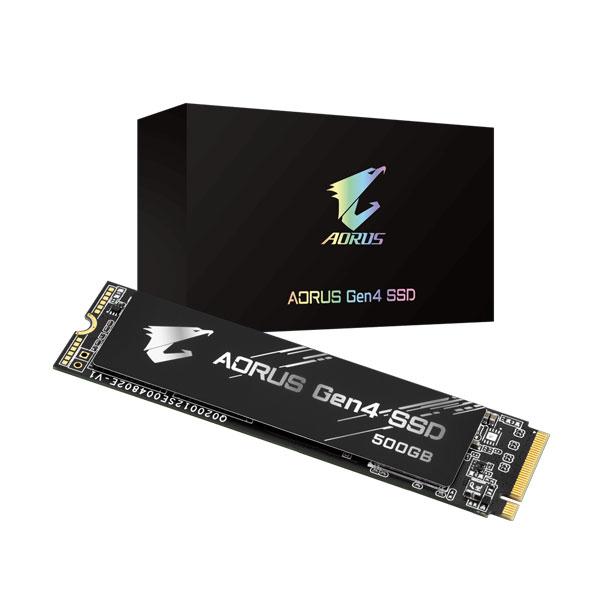 Gigabyte Aorus 500GB M.2 Nvme Gen4 Internal SSD GP-AG4500G