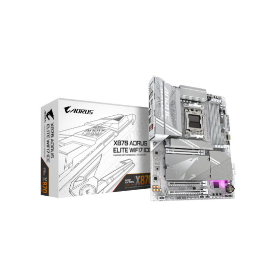GIGABYTE X870 AORUS ELITE WIFI7 ICE MOTHERBOARD